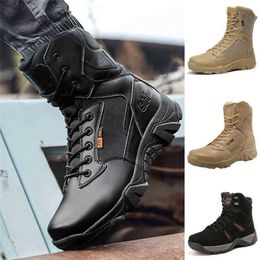 SELL Bowling-Schuhe, Basketball-Schuhe, Bowling-Schuhe, Wanderschuhe, Herren, taktische Stiefel, hohe Spitze, Wanderschuh, Schnür-Berg, wasserdicht, Militär, dicker Boden, 210712