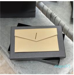 Uptown Clutch Handbag Envelope Fashion Hand Wallet Magnetic Button Caviar Texture Designer Letters Newest Plain Handbags Purse