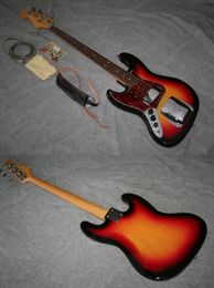 Hot sell good quality Electric Guitar 1965 Bass Rare Left handed model (#FEB0266) Musical Instruments