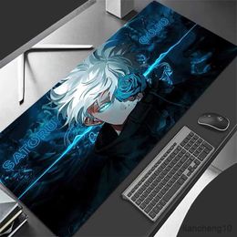 Mouse Pads Wrist Kaisen Anime Kawaii Mousepad XXL Game Pc Accessories Deskmat Office Keyboard Desk Mat Protector Extended Mause Pad R231028