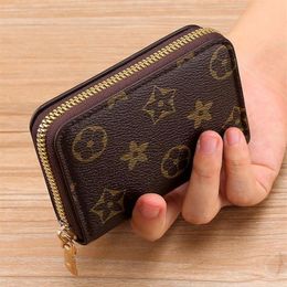 ZIPPY COIN PURSE M60067 Designer Fashion Women's Short Wallet Zipper Compact Card Coin Pocket Holder Key Pouch Wallet Ex282p