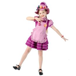 Halloween Costumes Cosplay Costume Halloween Girls' Costume Cosplay Game Character Candy Witch Makeup Ball Dress Halloween Spirit Group Costumes