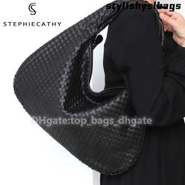 Leather Female Brand New Vegan Shoulder Hobo Bag Handmade Woven Casual Bags Handbag Big Sc Capacity Patchwork Zipper Women