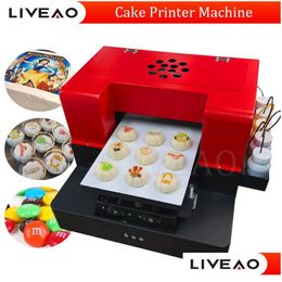 Other Kitchen, Dining & Bar Ciss Foods Flatbed Printer For Coffee Sugar Cake Candy Paper Printing Hine Drop Delivery Home Garden Kitch Otyeu