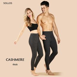 Men's Thermal Underwear cashmere 82 thick merino warm leggings winter long johns mens thermal underwear men pant panty thermo leggins 231027