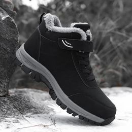 Boots Fashion Winter Men Ankle Soft Keep Warm Snow Mens Outdoor Nonslip Cotton For Couple High Quality Shoes 231027