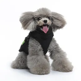 Pet Jacket,Dog Waterproof Coat,Dog Warm Jacket,Dog Trench Coat,Reflective Dog Costume with Reflection Zip-up Jacket,Black