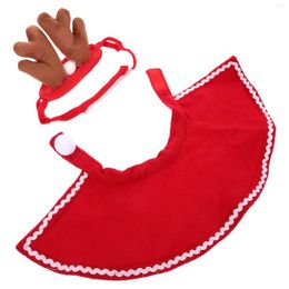 Dog Apparel Headband Lovely Costume Pet Cloak Christmas Comfortable Cat Cape Decorative