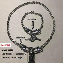 Classic Lock Custom-Made Set#CNB 1 set Necklace Bracelet THIS LINK IS NOT SOLD SEPARATELY 267E