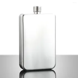 Hip Flasks Stainless Steel Wine Jug Household Bottle Vodka Whisky Outdoor Camping Portable Flagon Home Dining Kitchenware