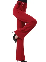 Stage Wear High Waist Ballroom Standard Festival Pants Women Modern Dance Latin Girls Elegant Waltz 2023 Birthday Classical Trousers