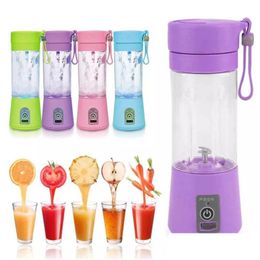 Arts And Crafts Portable Electric Fruit Juicer Cup Vegetable Citrus Blender Juice Extractor Ice Crusher With Usb Connector Rechargea Dhasb