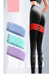 Resistance hip abuse ring latex nonslip elastic lift hip ring fitness squat resistance ring yoga stretch belt2976250