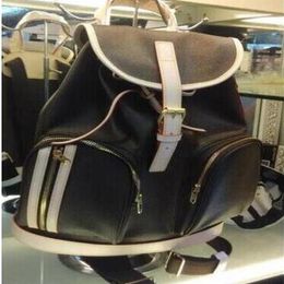 Brand New Women's Backpack 100% Real Leather BOSPHORE Bag Designer Brand Backpack Big Size Bag Brown Flower Womens Handbag Vi234L