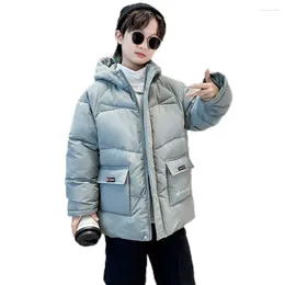 Jackets Boys Coat Graffiti Pattern For Casual Style Jacket Boy Winter Kids Clothes 6 8 10 12 14