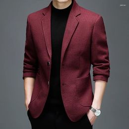 Men's Suits 2023 Autumn And Winter Fashion Handsome Trend Leisure Boutique Banquet Business Suit Jacket Single West