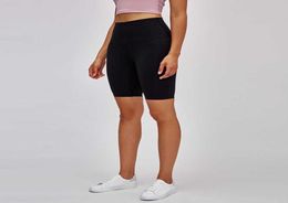 High Waist Women Yoga Outfits Shorts Running Fitness Sports Biker Short L164 Summer Jogging Female Casual Skin leggings Gym Cloth4563873