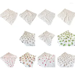 Blankets Q0KB Baby Blanket Cotton Receiving Breathable & Lightweight Multiuse