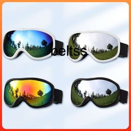 ski goggles New year's ski goggles Double layer anti fog men's and women's outdoor ski glasses