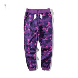 Men's Pants Fashion DesignerCasual Men Women Black Gray camouflage Joggers Track Pant casual Hip Hop Elastic Waist Trousers Sportswear Size S-XXL