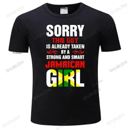 Men's T Shirts Summer Shirt Black Short Sleeve Tops Men JAMAICAN Flag Cotton Brand T-shirt O-neck Streetwear Print Teeshirt Oversized