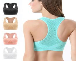 Running Jerseys 2021 Women Sports Bras Professional No Trace Padded Yoga Tanks Absorb Sweat Fitness Tops Female Gym Vest5500972