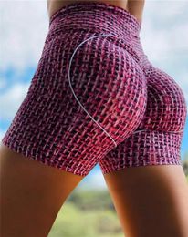 New Women Yoga Shorts Sportswear Ladies Print Colorful High Waist Skinny Sheath Fitness Sports Home Gym Yoga Exercise Wear 202014608411