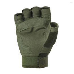 Sports Gloves Outdoor Tactical Army Damping Pad Fingerless Hard Knuckle Paintball Hunting Combat Riding Hiking Military Half
