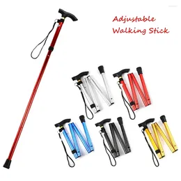 Trekking Poles 4-section Folding Ultralight Adjustable Walking Sticks Hiking Canes With Rubber Tips Protector