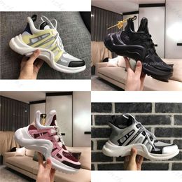 Sneakers 2019 Fashion Mens Womens Chaussures Luxury Beautiful Platform Casual Designers Arch Leather Colours Dress Tennis Shoes Boots