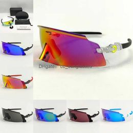 MTB Sports Outdoor cycling sunglasses Windproof Men's and women's UV400 Polarising Oak glasses electric bike riding eye protection with box