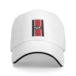 Berets Classic Unisex Mass Effect N7 Baseball Cap Adult Alliance Military Video Game Adjustable Dad Hat Men Women Hip Hop