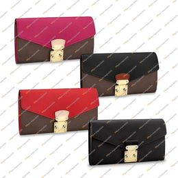 Ladies Fashion Casual Designer Luxury Wallet Coin Purse Key Pouch Credit Card Holder TOP Mirror Quality M58415 M58414 M62458 Busin2296