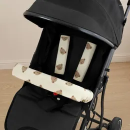 Stroller Parts Baby Handlebar Sleeve Front Armrest Protective Cover Shoulder Belt Protections Anti Infant Saliva Towel