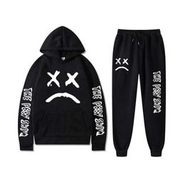 Men Sport Sets Hoodies Pants Fleece Hooded Sweatshirt Sweatpants Fashion Slim Fit Men Women Set Hoodie Pant Pullover Hoody R230819266o