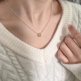 Chains Heart Pendant 5g Trendy Fashion Quality Process Niche Design Unique Birthday Surprise Elegant Necklace