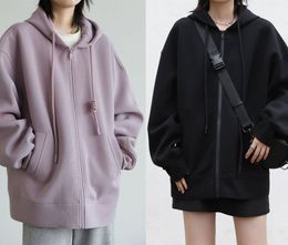 Womens Winter thick hoodies jackets sweatshirts designer sports Fashion casual hoodys jacket coats chothing long sleeve clothes hooded