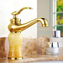 Bathroom Sink Faucets Basin Deck Mounted Gold Mixer Taps Luxury Gade Water Griferia