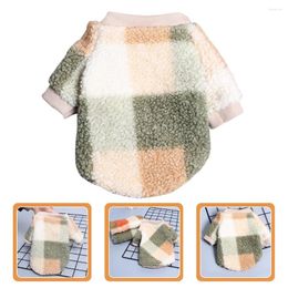 Dog Apparel Pet Plush Clothes Washable Garment Small Outfits Hamster Roll Winter Puppy Warm Cat Supplies