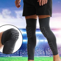 Knee Pads 1Pc Sports Pad Shin Guard High Elastic Breathable Impact Resistant Sleeve Protective Football Equipment
