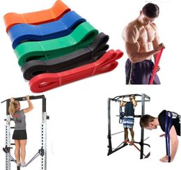 Resistance Bands Exercises Band 6 Level Yoga Training Strengthening Rubber Fitness Elastiek Elastic Latex Loop Chest Expander4747179