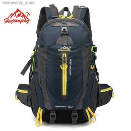 Outdoor Bags Waterproof Climbing Backpack Rucksack 40L Outdoor Sports Bag Travel Backpack Camping Hiking Backpack Women Trekking Bag For Men Q231028