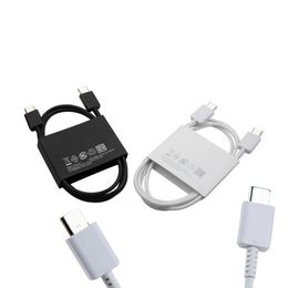 1m 3A USB Type C To USB-C Cables PD Fast Charging Charger Wire Cord For Samsung Galaxy S20 S21 Macbook Xiaomi Type-C USBC Cable for Galaxy S21 s20 s10