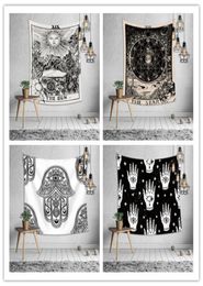 Bedroom wall hanging tapestry decoration Euramerican divination astrology printing tablecloth bed sheet yoga mat beach towel party4335696