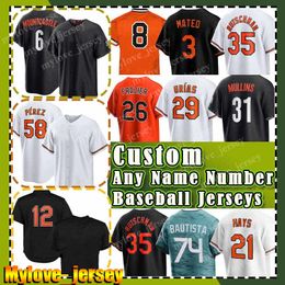 Baltimores Felix Bautista Jersey Baseball Yennier Cano Austin Hays Jorge Mateo Cal Ripken Jr Ryan Mountcastle Kyle Bradish Adley Rutschman Anthony Santander Urias