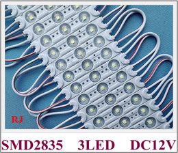 with Lens Aluminum PCB LED Light Module Injection Super LED Light Module for Sign Channel Letter DC12V 60mm*11mm*6mm SMD 2835 3 LED 1.2W