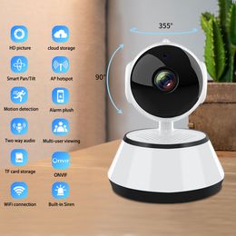 Wireless Ip Camera Voice Alarm Home Security Smart Wifi Camera Picture Push Infrared For Ios Android Surveillance Camera Cctv