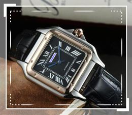 Premium Price President watches japan quartz movement men clock square roman simple dial Chain Sapphire Mirror Timing Bracelet wristwatch gifts