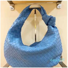 maxi designer Large Capacity Ladies Knot Handle Woven Handbags Designer Casual Big Soft Tote Hobo for Women Top Quality Luxury Brand