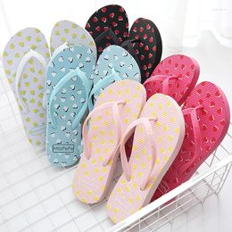 Slippers Lip Flops Men's Casual Outdoor Beach Sandals And Students Large Size Thick Bottom Non-slip Women's